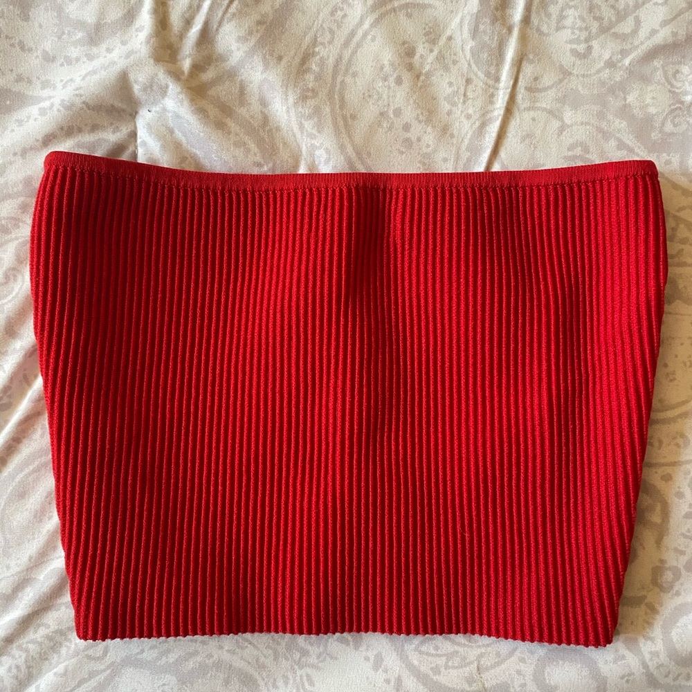 Knit crop top